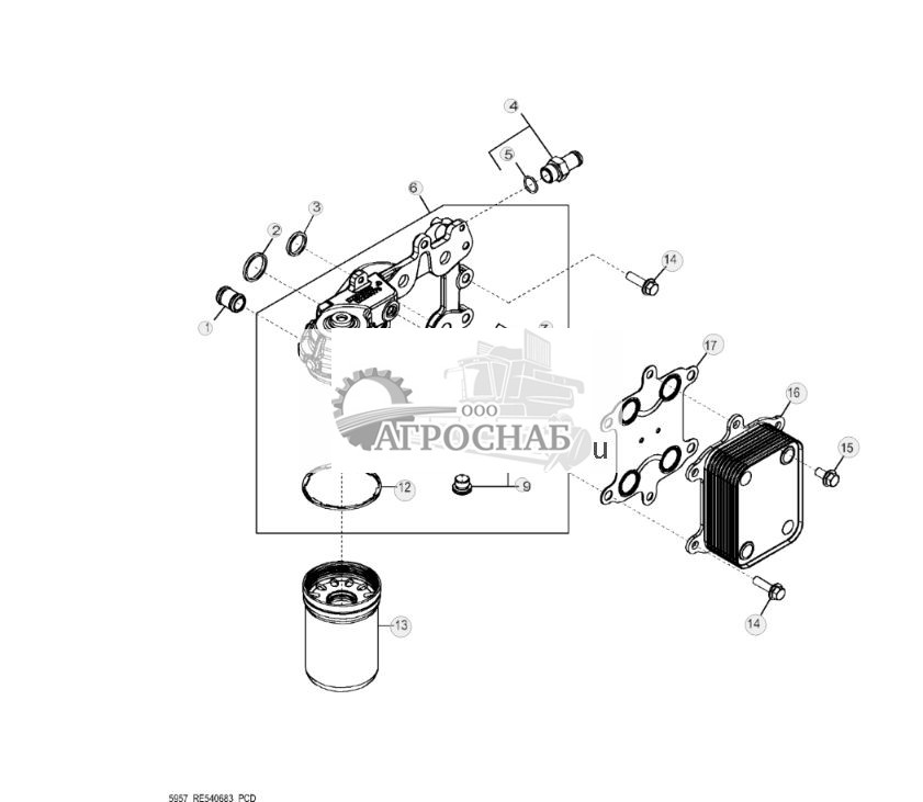 5957 Engine Oil Cooler and Oil Filter - ST182154 86.jpg